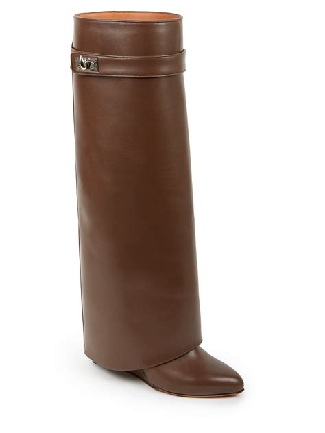 givenchy brown buckle boots|givenchy boots women.